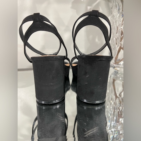 Torrid Platform Block Heel Sandal Black 9.5W - Picture 8 of 16